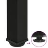 vidaXL Picioare de masă de bar, 4 buc., negru, 90-92 cm, oțel