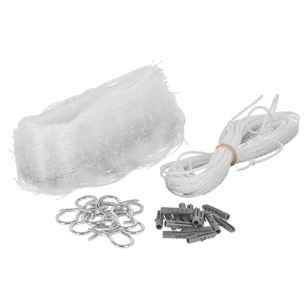 Kerbl Plasă de siguranță pentru pisici, 6x3 m, transparent