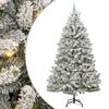 vidaXL Brad de Crăciun artificial 300 cm 300 LED-uri Alb cald