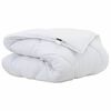 vidaXL Duvet de iarnă 200 x 135 x 5 cm Iarnă Poliester Alb Respirabil