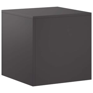 vidaXL Suport pentru plante Negru 40 x 40 x 40 cm Oțel