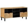 vidaXL Dulap TV maro 100x33x46 cm lemn masiv de mango