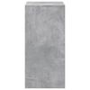 vidaXL Masă bar, gri beton, 51x50x103,5 cm, lemn prelucrat