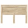 vidaXL Tăblie cap cu headboard Stejar Sonoma 150 cm Lemn compozit