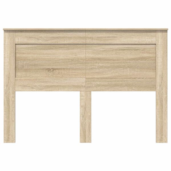 vidaXL Tăblie cap cu headboard Stejar Sonoma 150 cm Lemn compozit