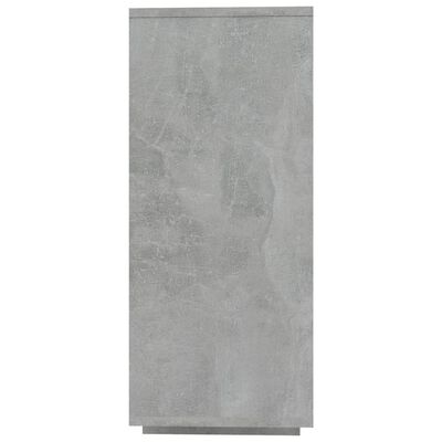 vidaXL Servantă, gri beton, 120x30x75 cm, PAL