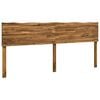 vidaXL Tăblie de pat cu margini naturale ROSTOCK natural 200 cm