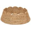 vidaXL Guler pentru Pomul de Crăciun Rotund natural Diam. 45 x 22 cm