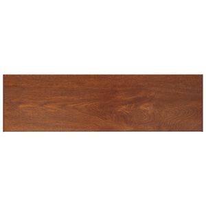 vidaXL Prag de fereastră Lemn brun 140 x 40 x 4,5 cm PVC