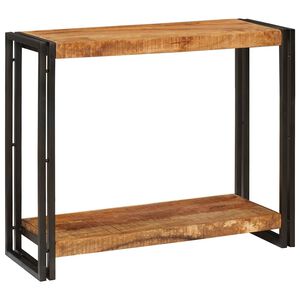 vidaXL Masă de consolă Maro 90 x 33 x 75 cm Lemn de mango solid