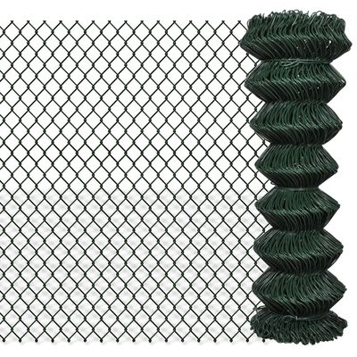 vidaXL Gard de legătură din plasă, 1,25 x 25 m, oțel