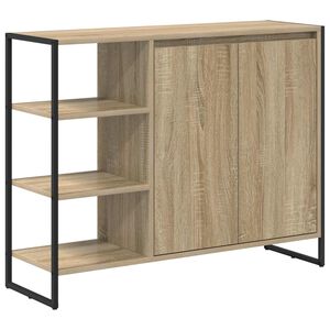 vidaXL Dulap lateral Sonoma 96.5 x 30 x 75 cm Lemn prelucrat