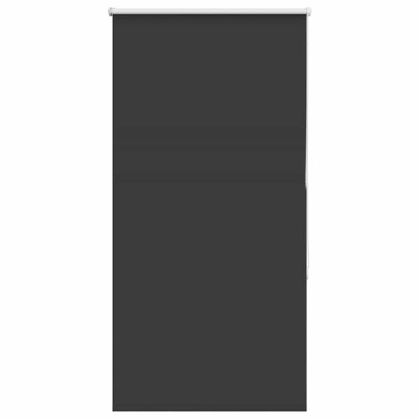 vidaXL Jaluzea cu role opace negru 85x150 cm lățime material 80,7 cm