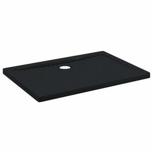 vidaXL Tavă de bază pentru duș cu puncte 100 x 70 x 4 cm ABS Negru