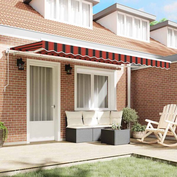 vidaXL Cortina Retractabilă Portocaliu 400 x 200 cm țesătură