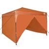 vidaXL Cort Canopy Pop-up Portocaliu 300 x 300 cm țesătură