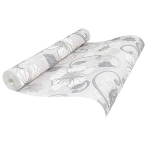 vidaXL Tapet solid 3D Dungi Floare 10 x 0,53 m Țesătură Netesută