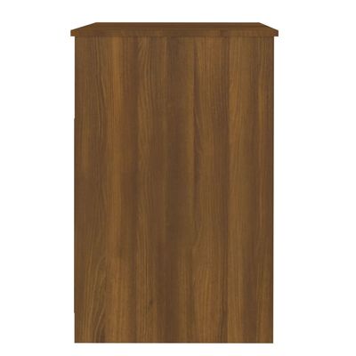 vidaXL Dulap cu sertar, stejar maro, 40x50x76 cm, lemn prelucrat