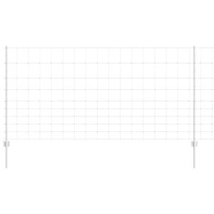 vidaXL Gard cu St&acirc;lp Argintiu 1,2 x 25 m Oțel