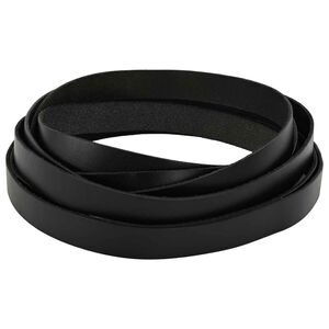 vidaXL Curea Din Piele 1 Negru 200 x 1,5 cm Piele