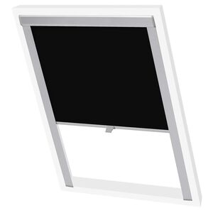 vidaXL Jaluzele opace tip rulou P06/406, negru, GGL și GGU