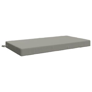 vidaXL Pernă pentru șezut SOEST 100% Polyester Gri 120 x 80 x 10 cm