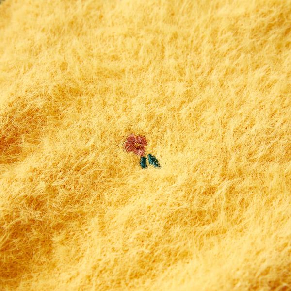 Pulover pentru copii tricotat, ocru, 104