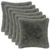 vidaXL Husă pentru pernă 6 pcs HEERLEN Gri deschis 40 x 40 cm