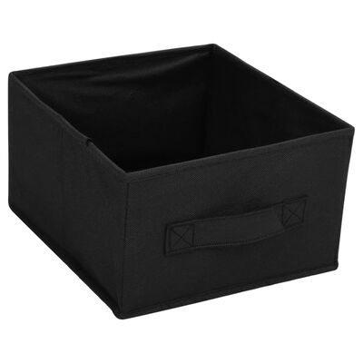 vidaXL Dulap depozitare cu 6 sertare, negru, 55x29x55 cm, oțel