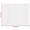 vidaXL Covor dreptunghiular, natural deschis, 80x100 cm, bambus