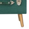 vidaXL Taburete de depozitare, 3 buc., verde, catifea