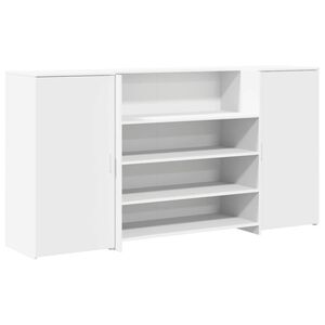 vidaXL Birou de recepție, alb, 200x50x103,5 cm, lemn stratificat