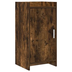 vidaXL Bufet Stejar fumuriu 40 x 36 x 80 cm Lemn prelucrat