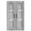 vidaXL Dulap suspendat de bucătărie cu ușă Gri Sonoma 60 x 31 x 100 cm