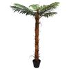 vidaXL Copac Artificial Cocuspalm Verde 70 x 18 x 140 cm