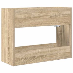 vidaXL Suport pentru umbrele Stejar Sonoma 65 x 24 x 50 cm