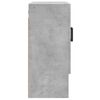 vidaXL Dulap de perete, gri beton, 60x31x70 cm, lemn compozit