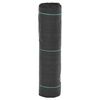 vidaXL Membrană antiburuieni, negru, 0,5x25 m, PP