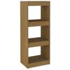 vidaXL Bibliotecă/Separator cameră maro miere 40x30x103,5 cm lemn pin
