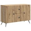 vidaXL Bufet Stejar Artizanal 89 x 34,5 x 60 cm Lemn prelucrat