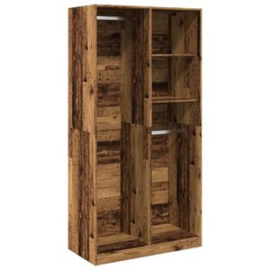 vidaXL Șifonier, lemn vechi, 100 x 50 x 200 cm, lemn prelucrat