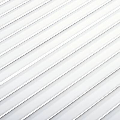vidaXL Uși dulap design lambriu 2 buc. alb 69x39,4 cm, lemn masiv pin
