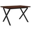 vidaXL Masă de dining pătrată 120 x 80 x 75 cm Lemn Solid de Acacia