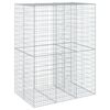 vidaXL Coș gabion cu capac, 150x100x200 cm, fier galvanizat