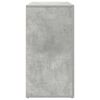vidaXL Bufet cu sertar Gri din beton 120 x 36 x 69 cm Lemn compozit