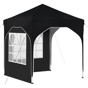 vidaXL Cort de Petrecere Pop-up 192 x 192 x 245 cm Antracit