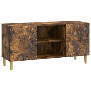 vidaXL Cabinet TV 102 x 34,5 x 50 cm Stejar fumuriu Lemn prelucrat
