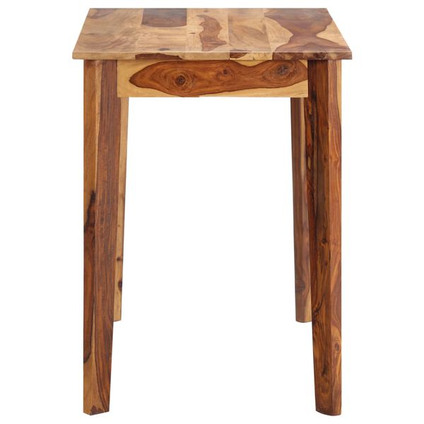 vidaXL Masă de bucătărie, 118 x 60 x 76 cm, lemn masiv de acacia