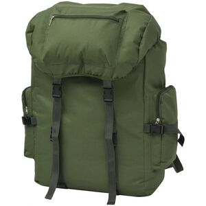 vidaXL Rucsac în stil militar 65 L verde