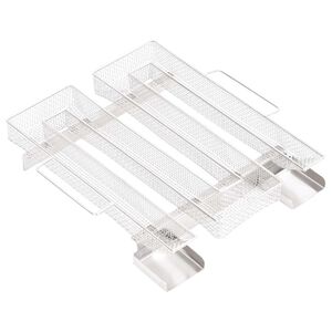 vidaXL Generator de fum rece 4 laturi 22,5 cm oțel inoxidabil